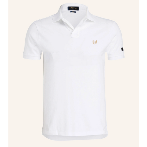 Poloshirt white